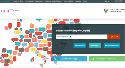 UGRTerm cuenta ya con 40000 términos en inglés y español