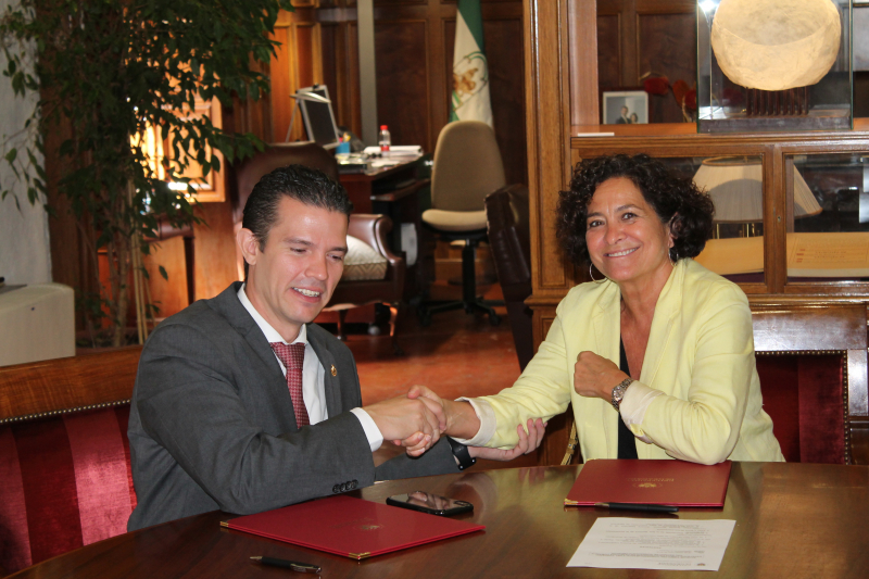La UGR firma un convenio de colaboración con la Procuraduría de los Derechos Humanos del Estado...