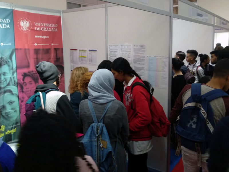 La UGR participa en la “IV Feria Estudiar en España”, en Marruecos