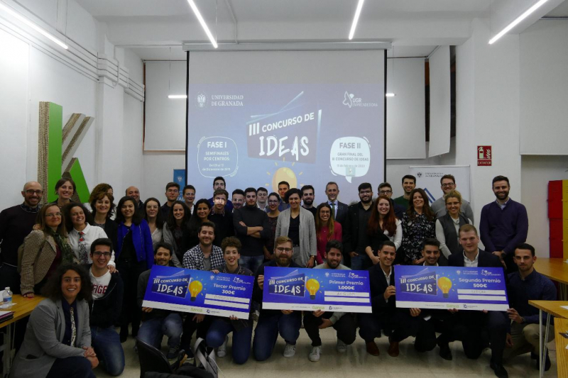  final del III Concurso de Ideas de UGR Emprendedora