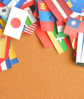 banderas de diversos países del mundo
