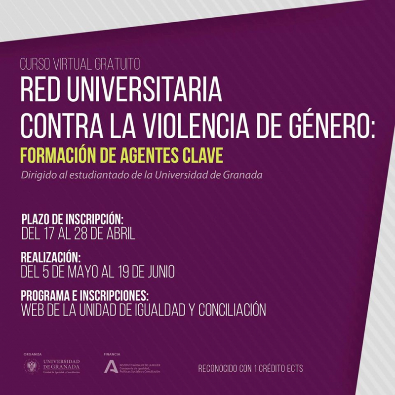 Cartel Red universitaria contra la Violencia de Género: formación de agentes 