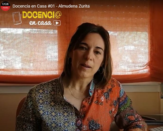 Almudena Zurita, profesora del Departamento de Física Teórica y del Cosmos 