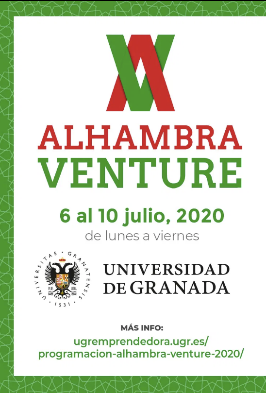 Sección del cartel del Alhambra Venture