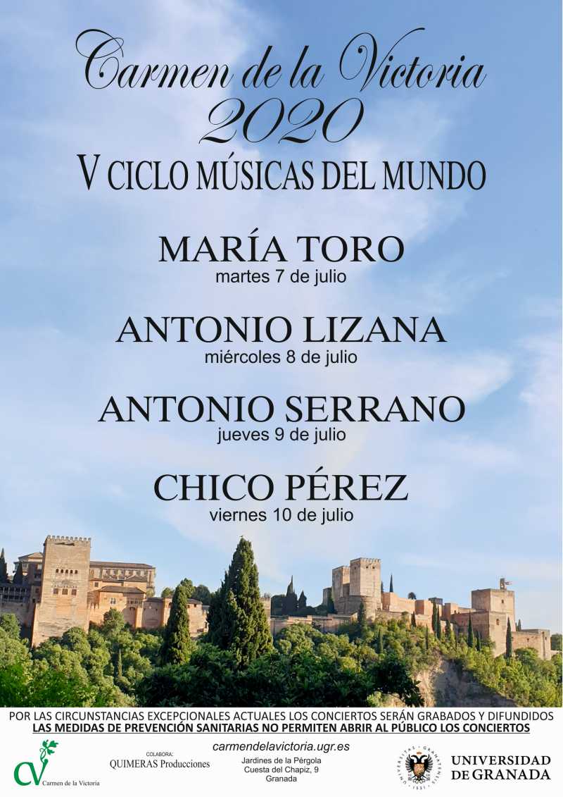 V Ciclo Músicas del Mundo en el Carmen de la Victoria