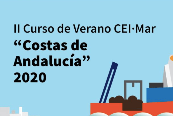 Sección del cartel II Curso de Verano Costas de Andalucía 2020