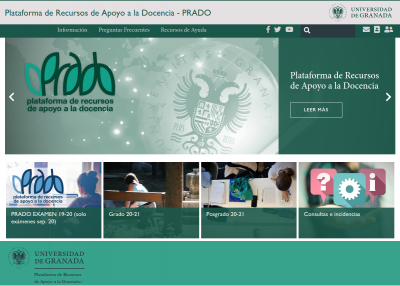 captura web de PRADO