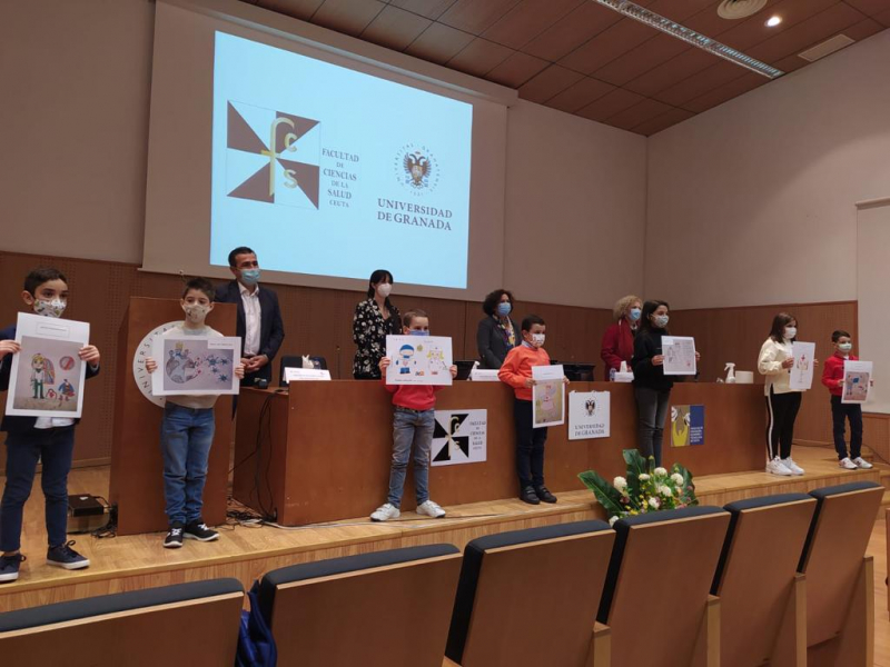Entrega de Premios en CC de la Salud Campus de Ceuta