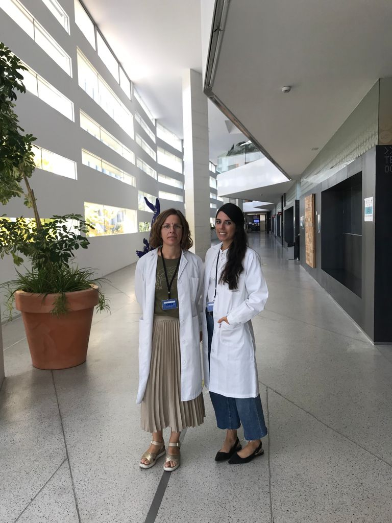 Blanca Rueda Medina y María Correa Rodríguez, investigadoras a cargo del proyecto