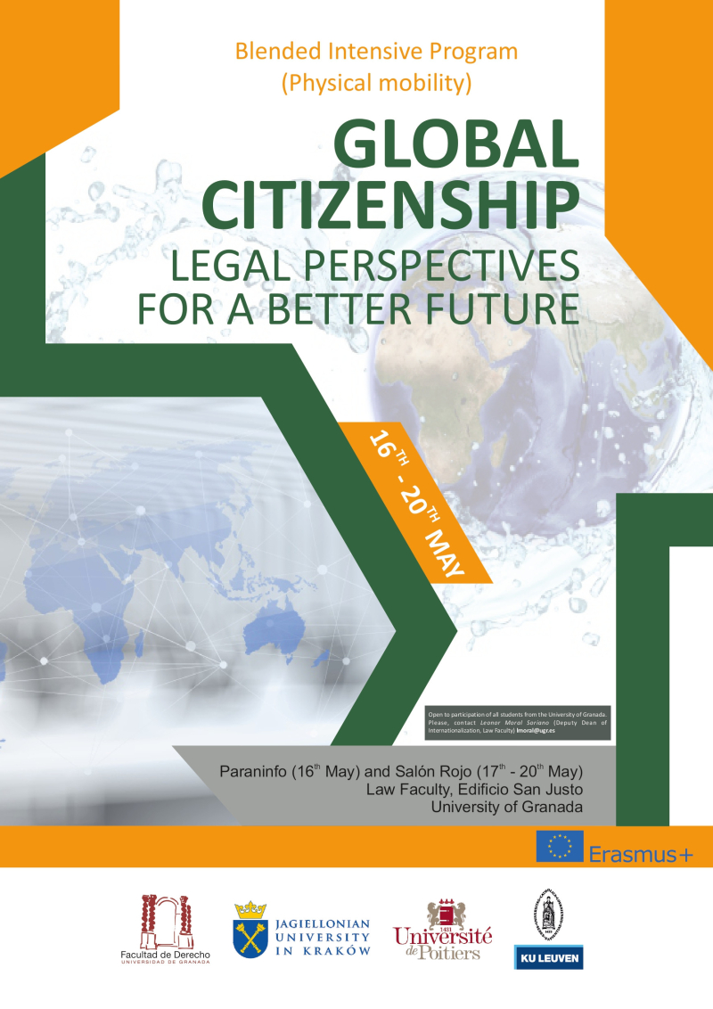 Creatividad del programa Erasmus+ “Global Citizenship. Legal Perspectives for a better Future”