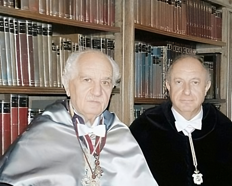 Pedro Martínez Montávez y David Aguilar Peña