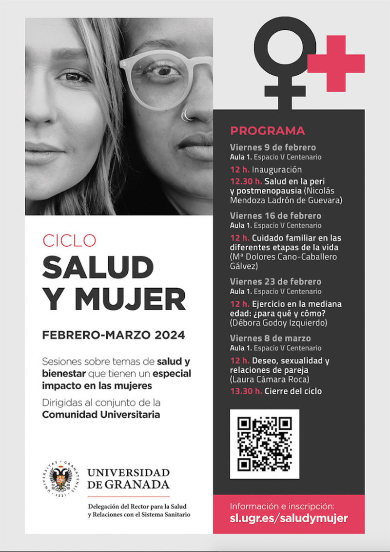 cartel Ciclo "Salud y Mujer" 