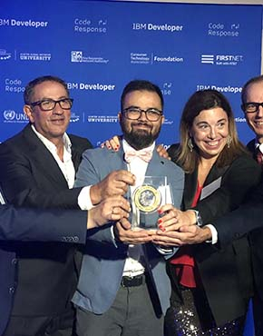Un ‘alumni’ de la Universidad de Granada gana el prestigioso premio de la ONU “Call For Code”