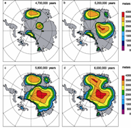Evolution of the East Antarctic Ice Sheet
