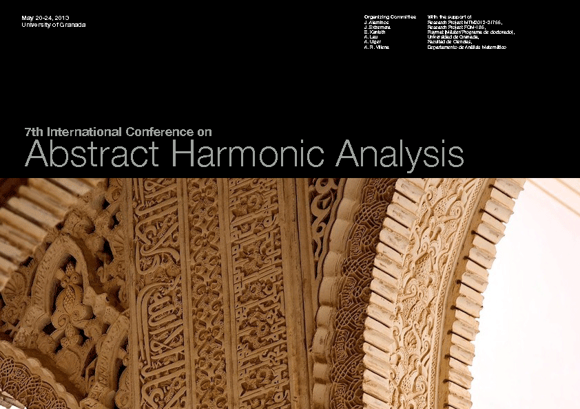 7th International Conference on Abstract Harmonic Analysis