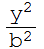 y^2/b^2