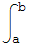 ∫_a^b