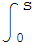 ∫_ ( 0)^( s)