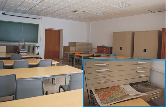 Laboratorio de mapas geológicos y Fotogeología (aula 'Juan Campos') - UGR