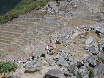 Machu Pichu. Andenes