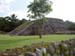 El Chanal. Vista de una de las pirámides. Colima