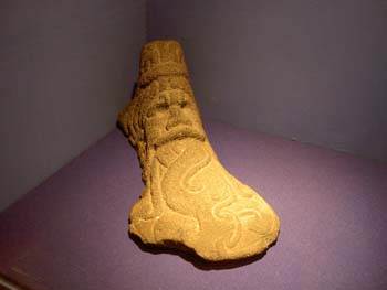 Palma totonaca. Museo del Templo Mayor. México