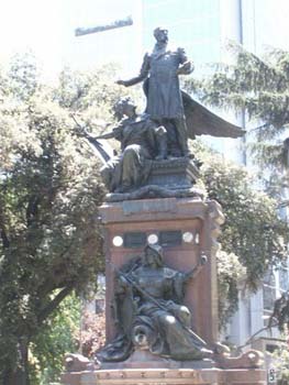 Albert Carriere-Belleuse. Monumento Vicuña Mackenna, 1892 (Santiago, Chile)