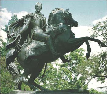 Tadolini. Monumento a Simón Bolívar, 1859