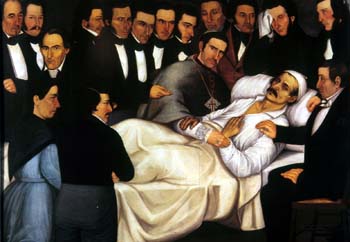 Luis García Hevia. La muerte de Santander, 1841