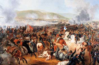 Rugendas. La batalla de Maipú, 1835