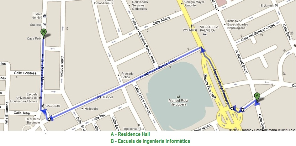 Desde la residencia al congreso